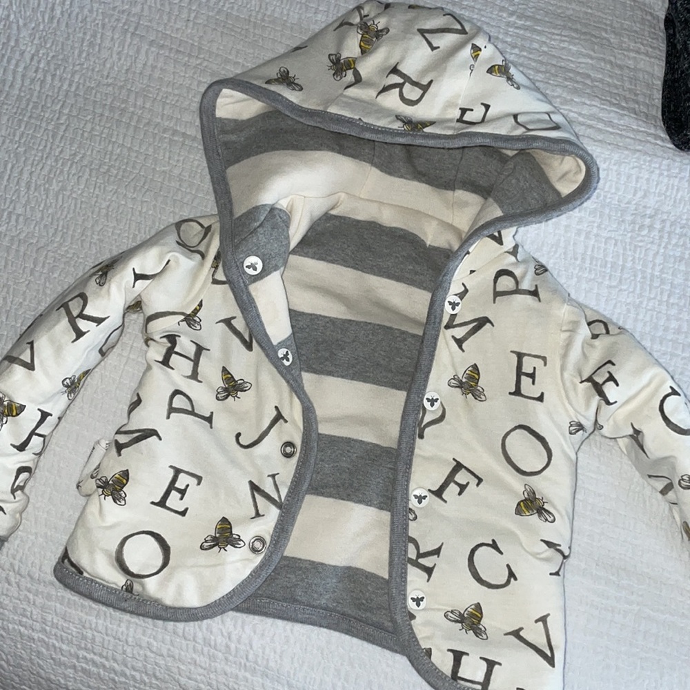 Reversible Baby Jacket - Picture 3 of 4